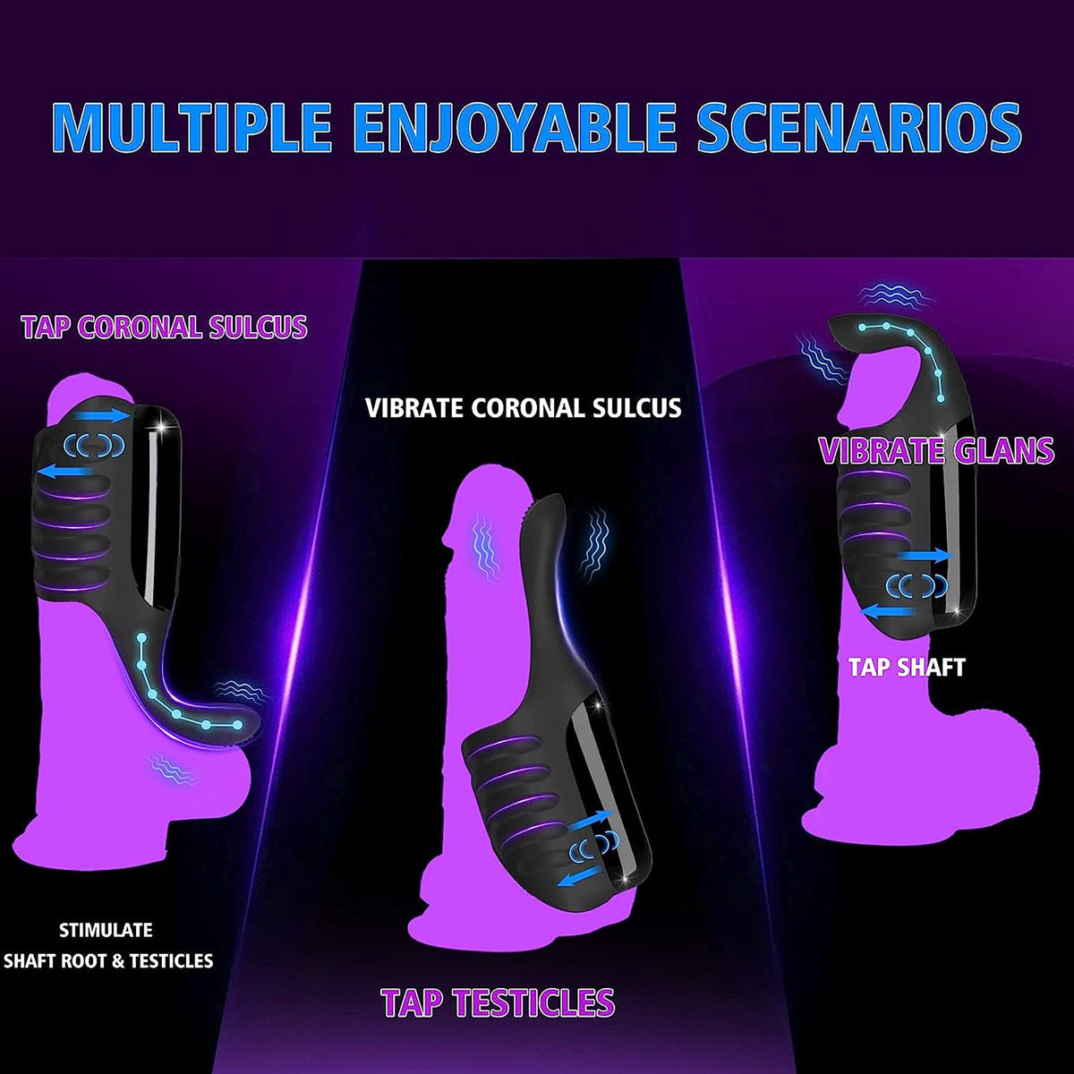Blissed NYC FlexWing Triple-Motor Stamina Trainer