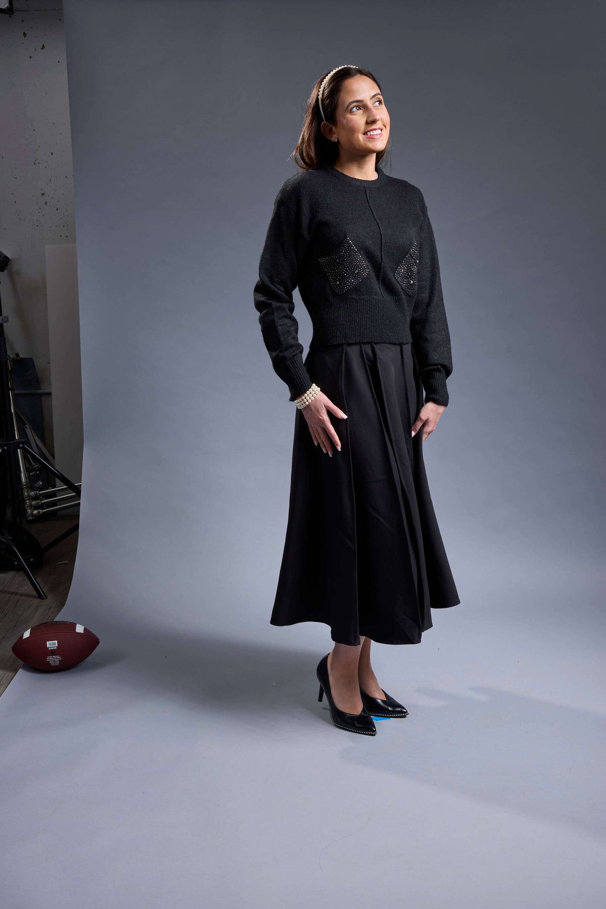 MiJN Pocket Beaded Sweater