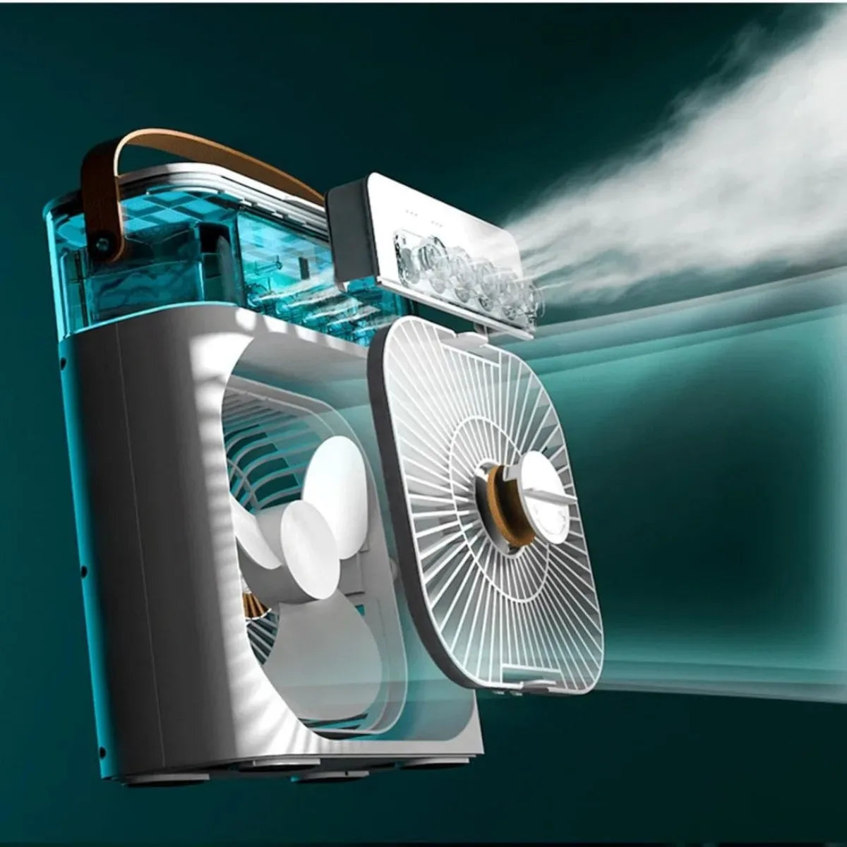 5-Hole Misting Circulator Fan