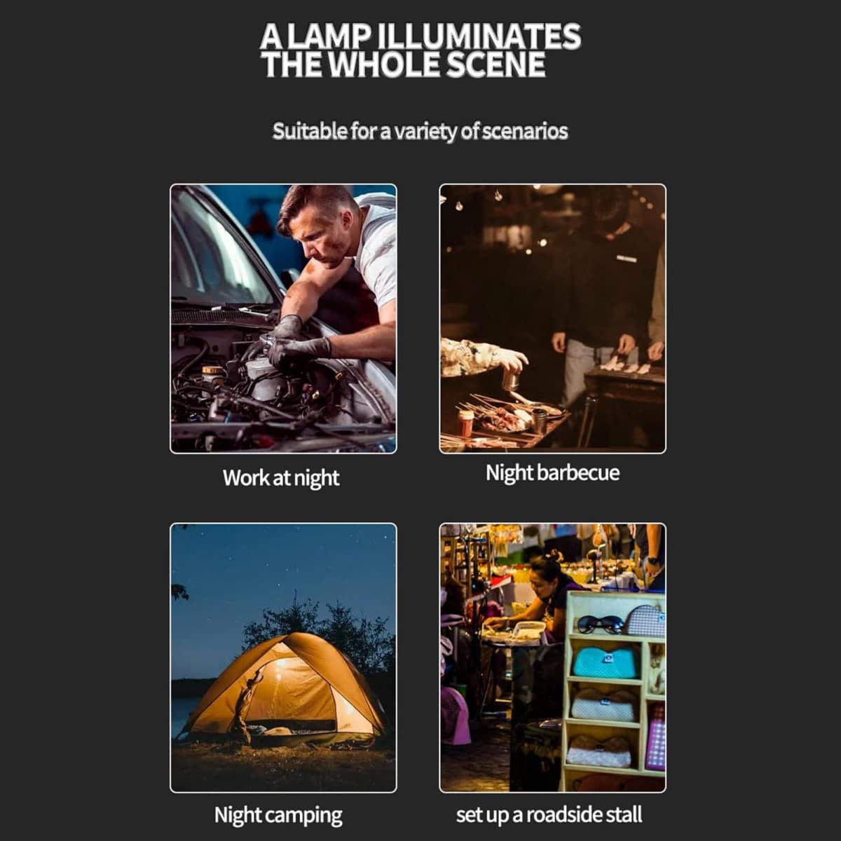 360°Foldable LED Camping Lantern