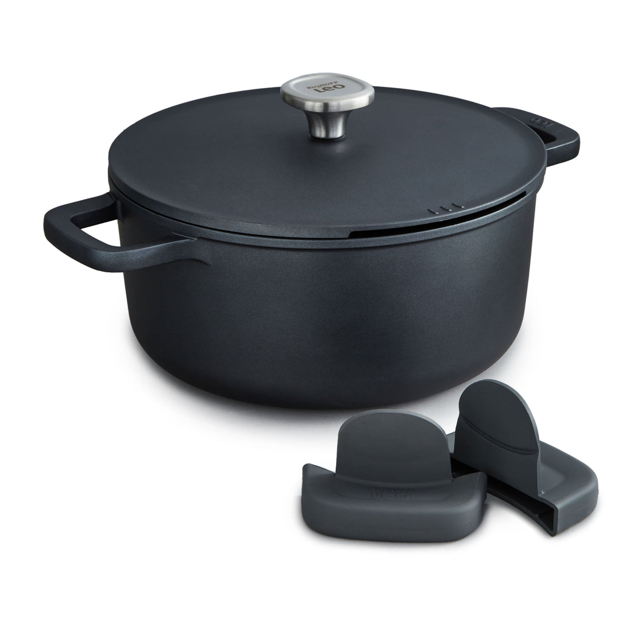 BergHOFF Leo Phantom Nonstick Ceramic 11" Stockpot 7.6qt., Recycled
