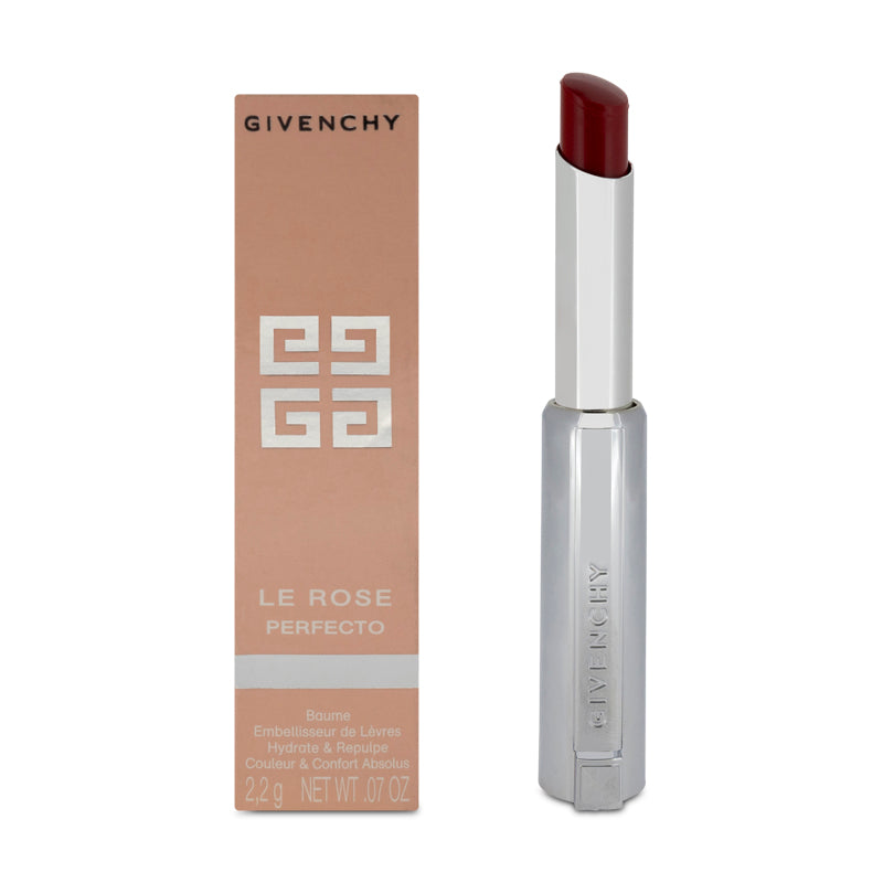 Givenchy Le Rose Perfecto Beautifying Lip Balm 303 Warming Red (Blemished Box)