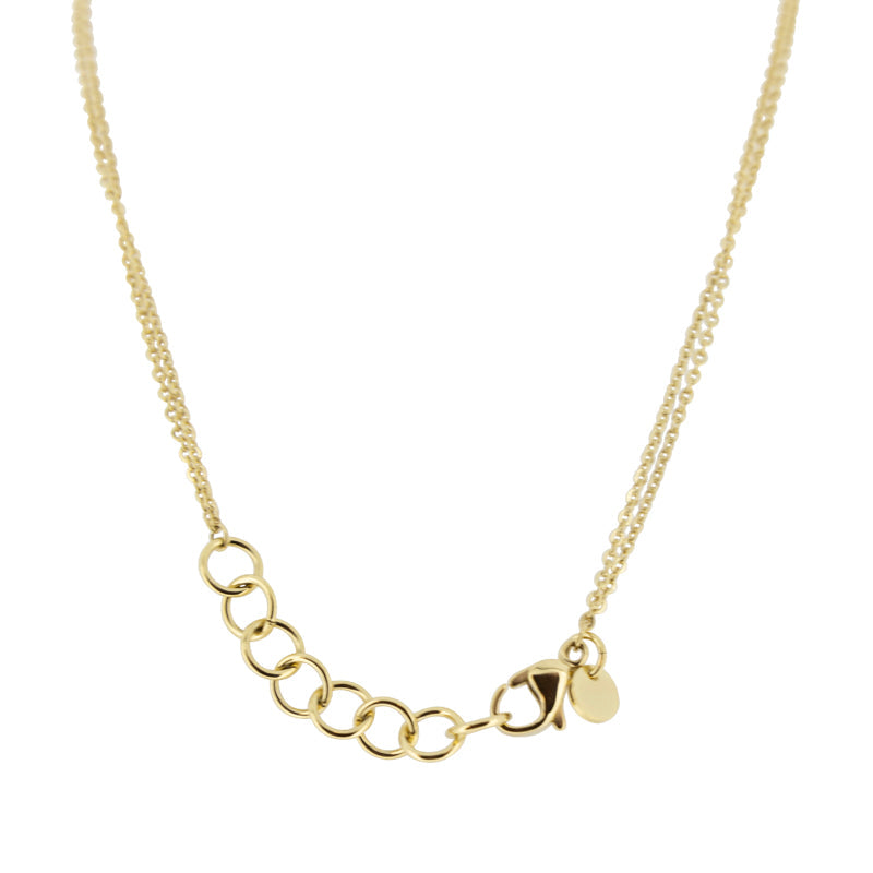 Allegro Necklace Gold Music Note Storm