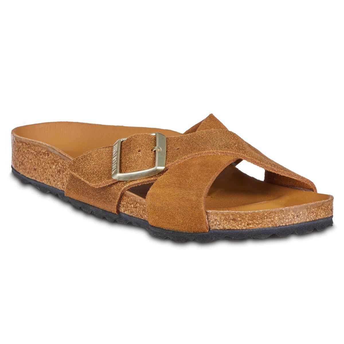 Birkenstock Women's Siena Suede Leather Allover Mink Sandals