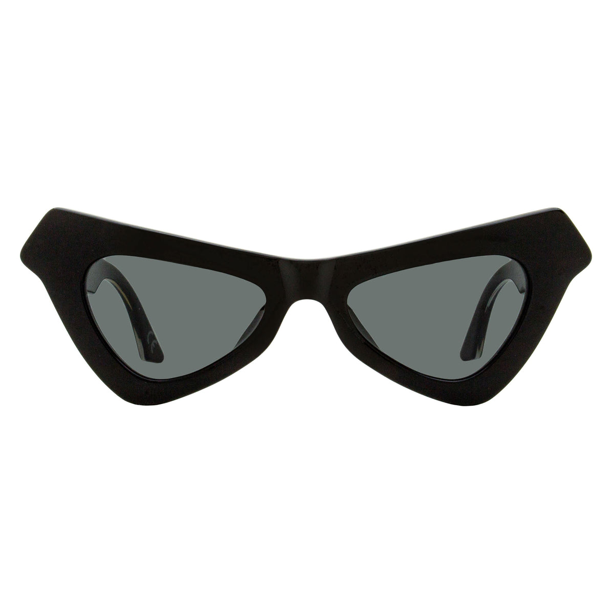 Marni Triangular Cat Eye Sunglasses Fairy Pools OW8 Black 50mm