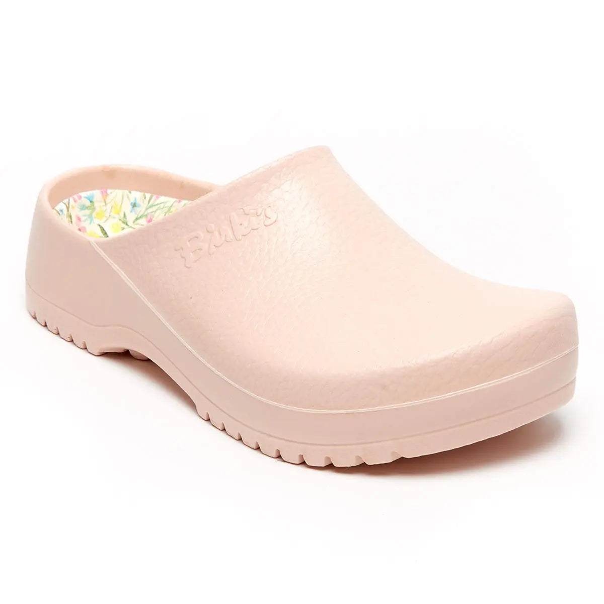 Birkenstock Super-Birki Vegan Polyurethane Light Rose Clogs