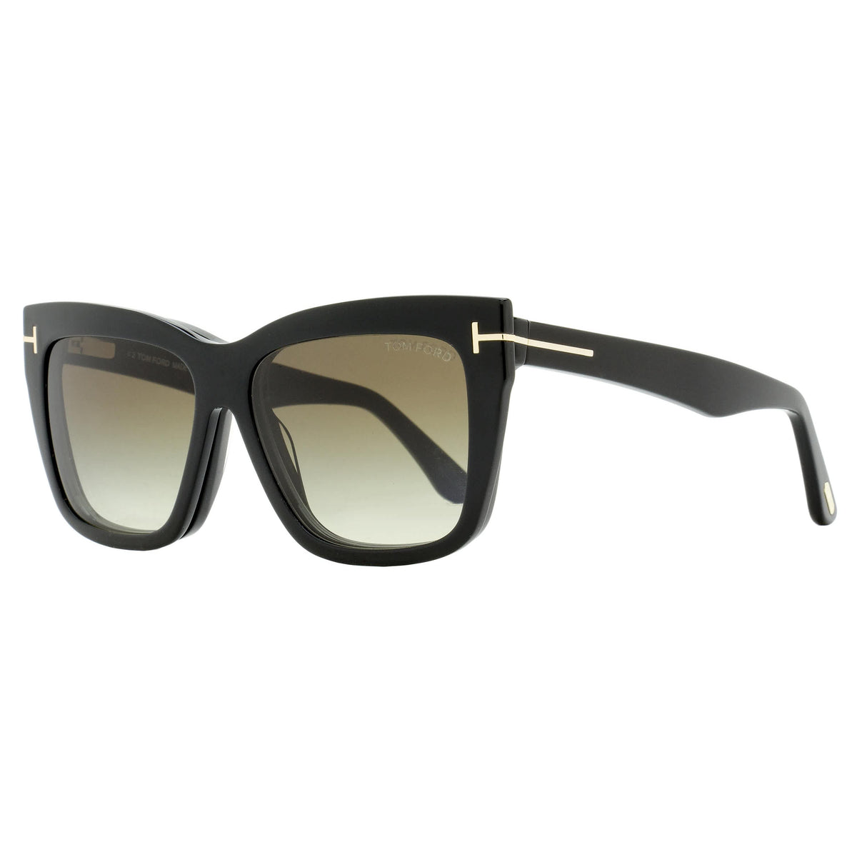 Tom Ford Magnetic Clip-on Eyeglasses TF6069-B 001 Black 54mm Ft6069