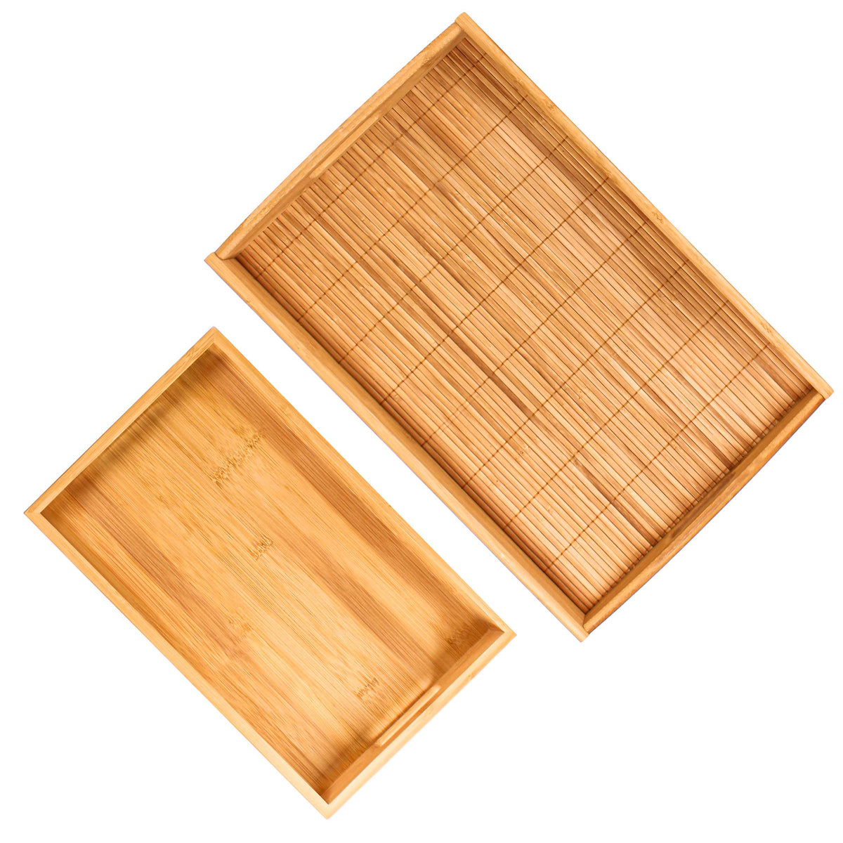 BergHOFF Bamboo 2pc Serving Tray Set