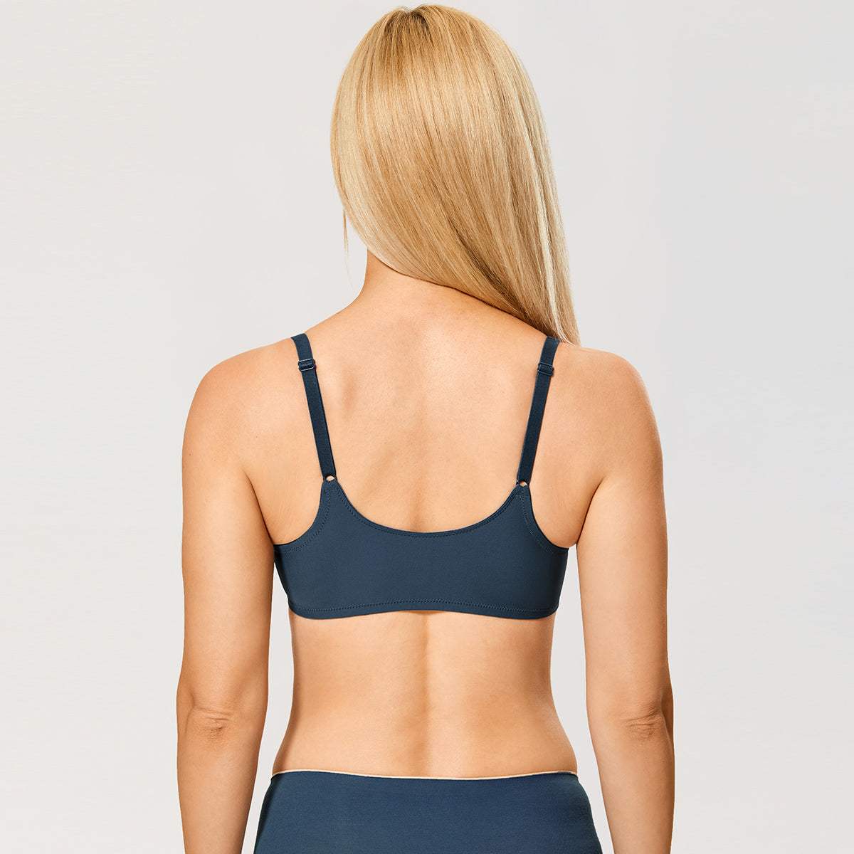 Front Closure Unlined Plunge Comfort Bra