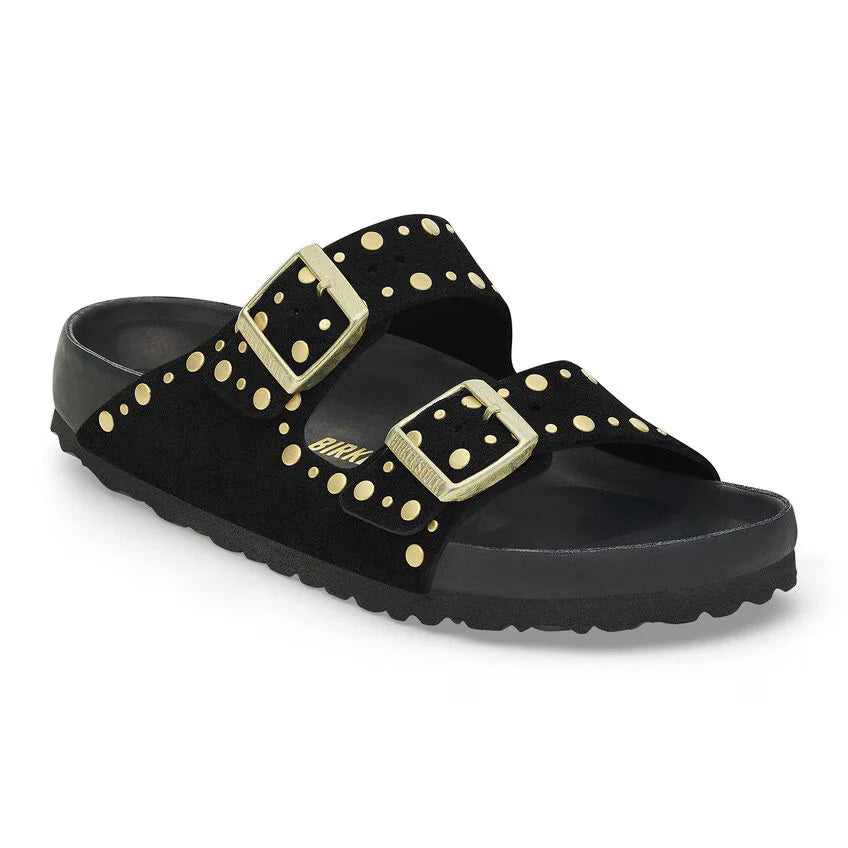 Birkenstock Arizona Rivet Logo Leather Equiste Black
