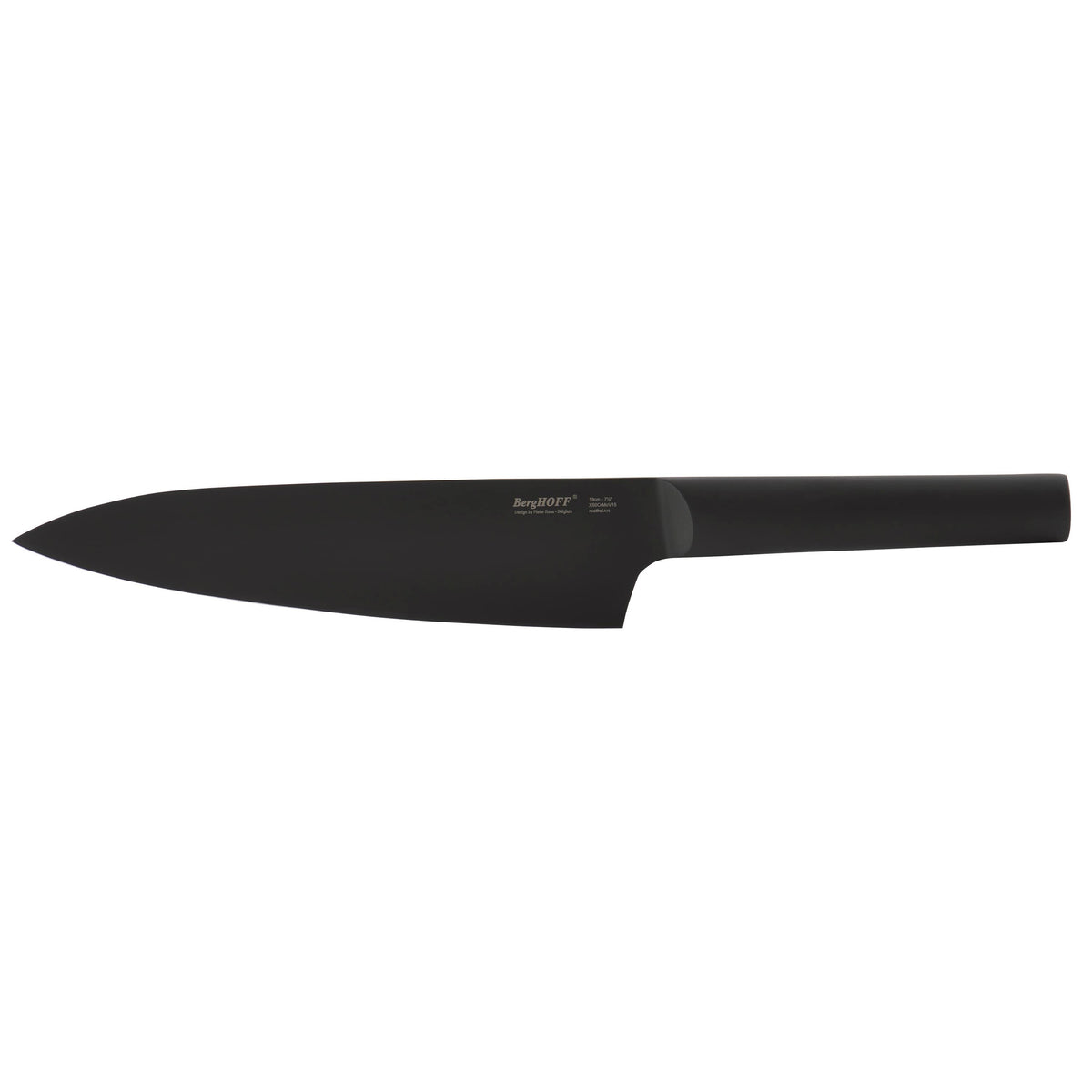 BergHOFF Ron 5" Stainless Steel Chefs Knife, Black