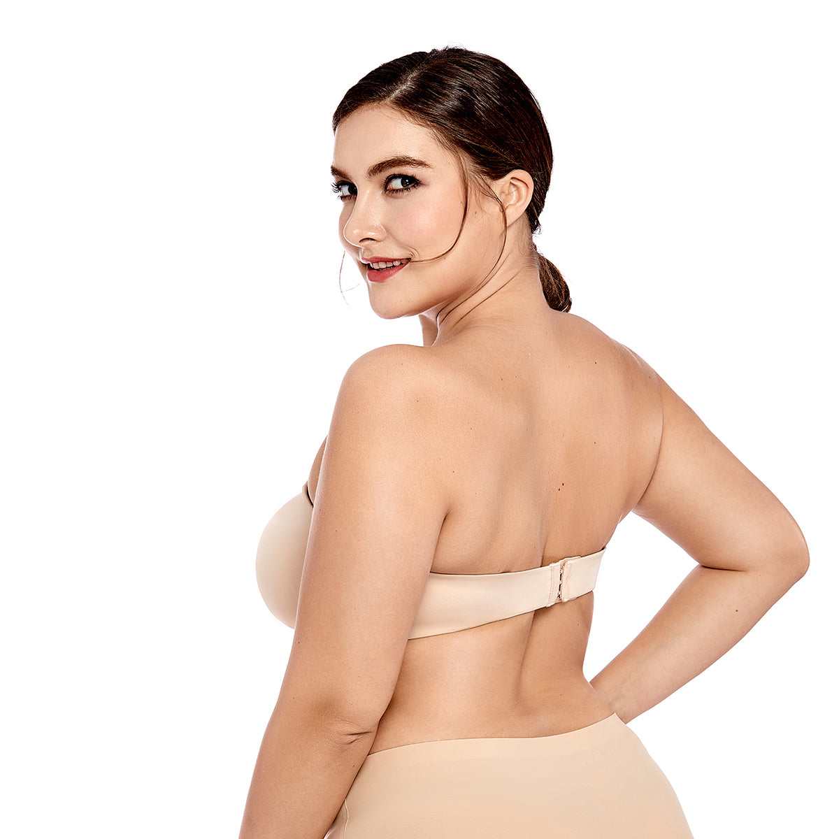 Seamless Minimizer Strapless Underwire Bra