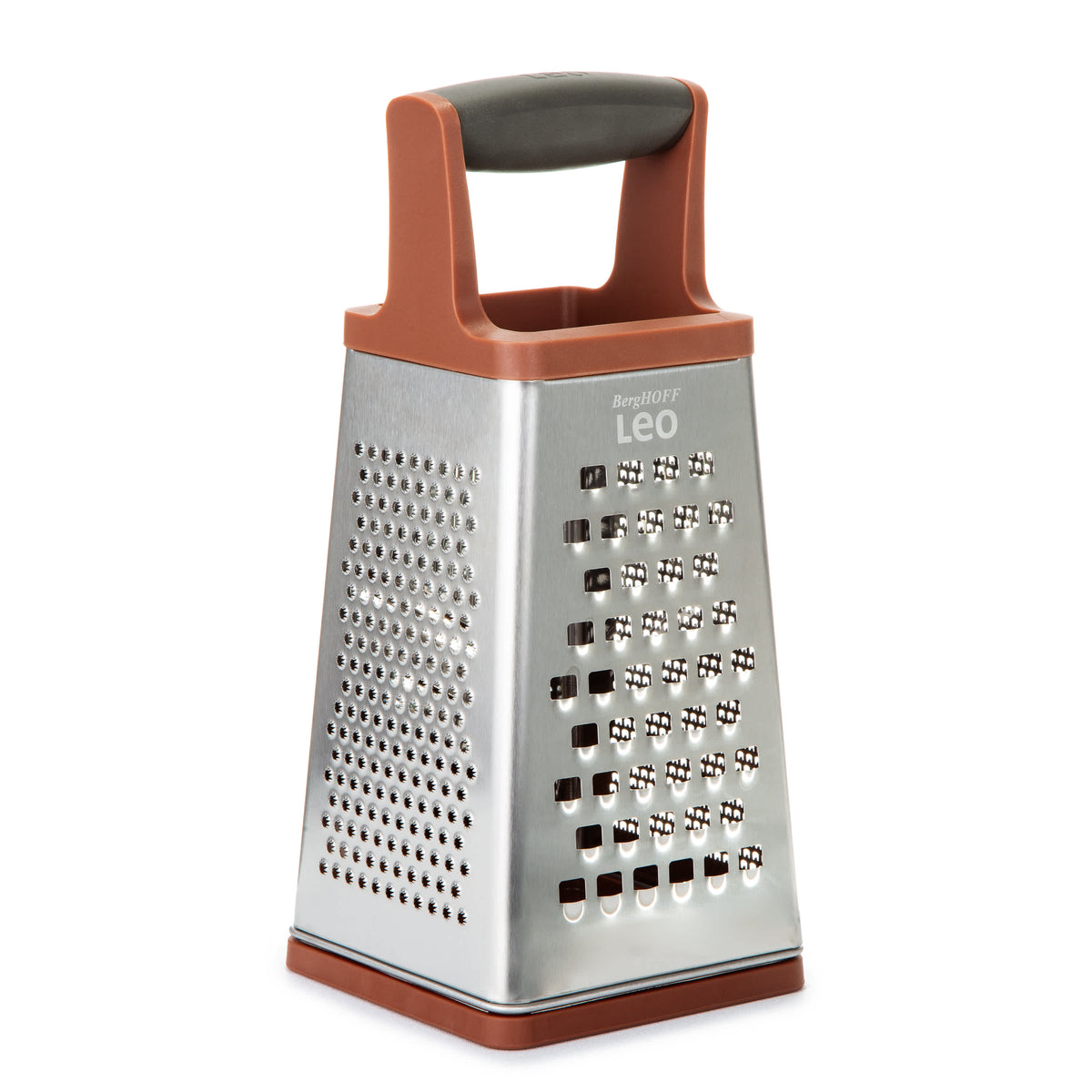 BergHOFF Leo 4-sided Box Grater, Red