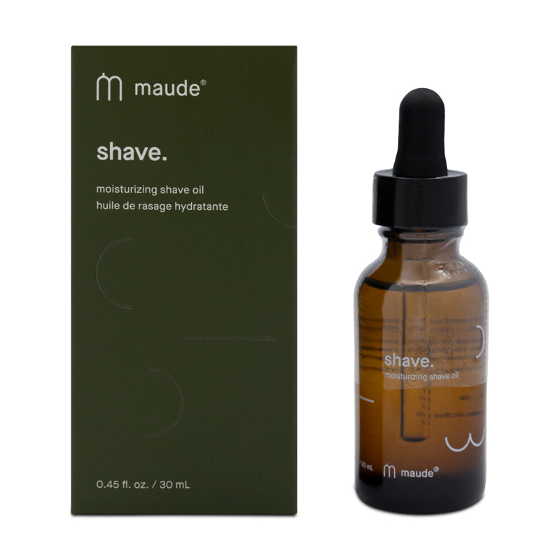 Maude Shave Oil 30ml Moisturising Shaving Oil