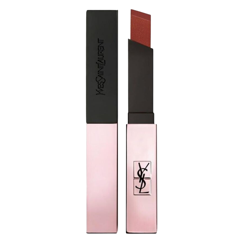 YSL The Slim Luminous Matte Red Lipstick 204 Private Carmine