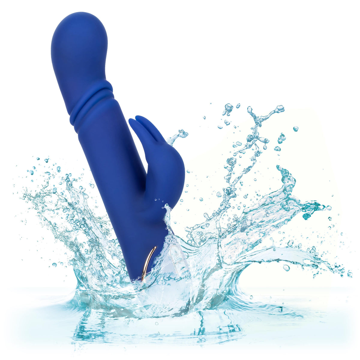 CalExotics Jack Rabbit Signature Heated Silicone Thrusting "G" Rabbit