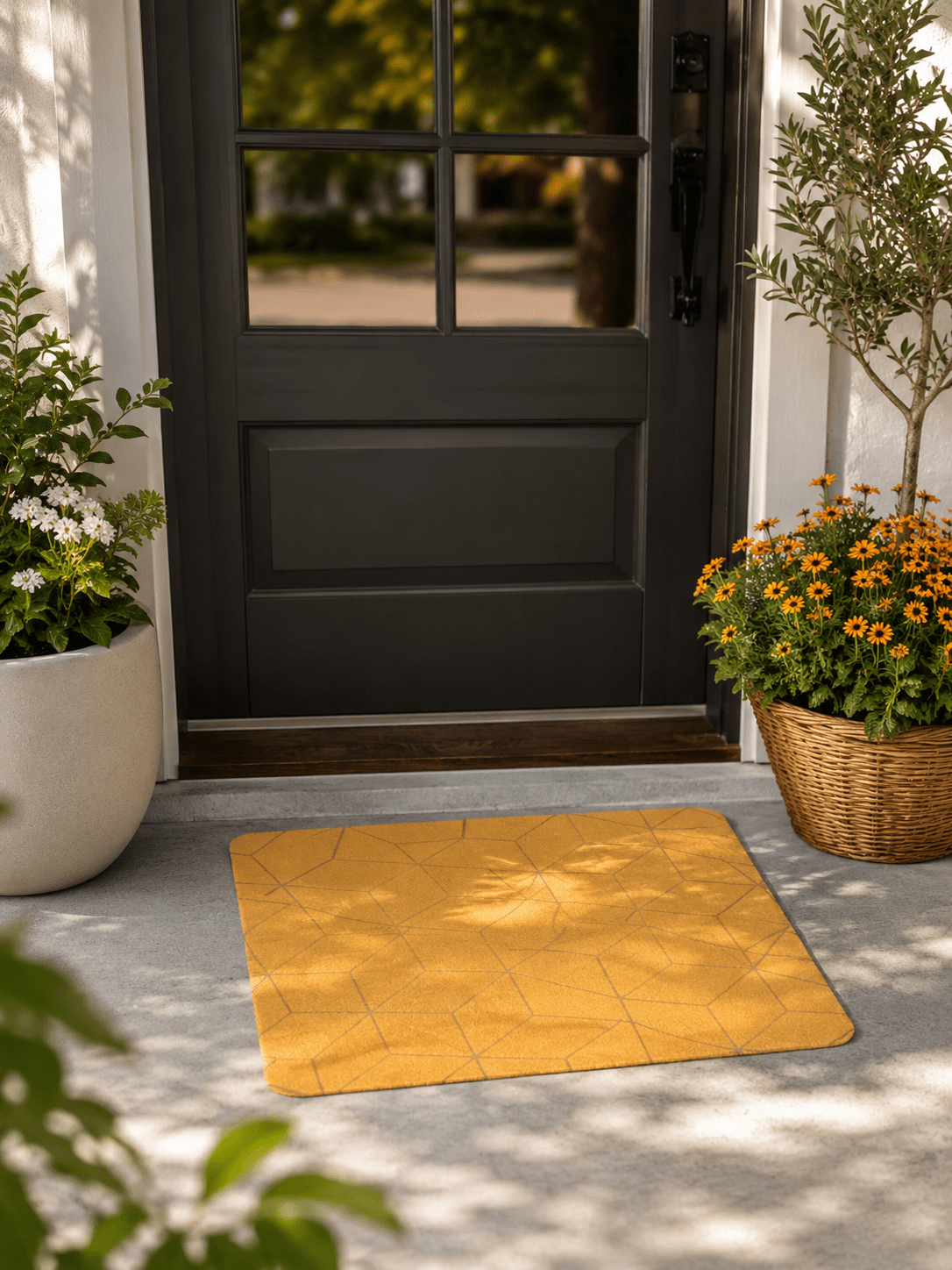 Durable Front Door Mat 30×17 Non Slip Indoor Outdoor Rug