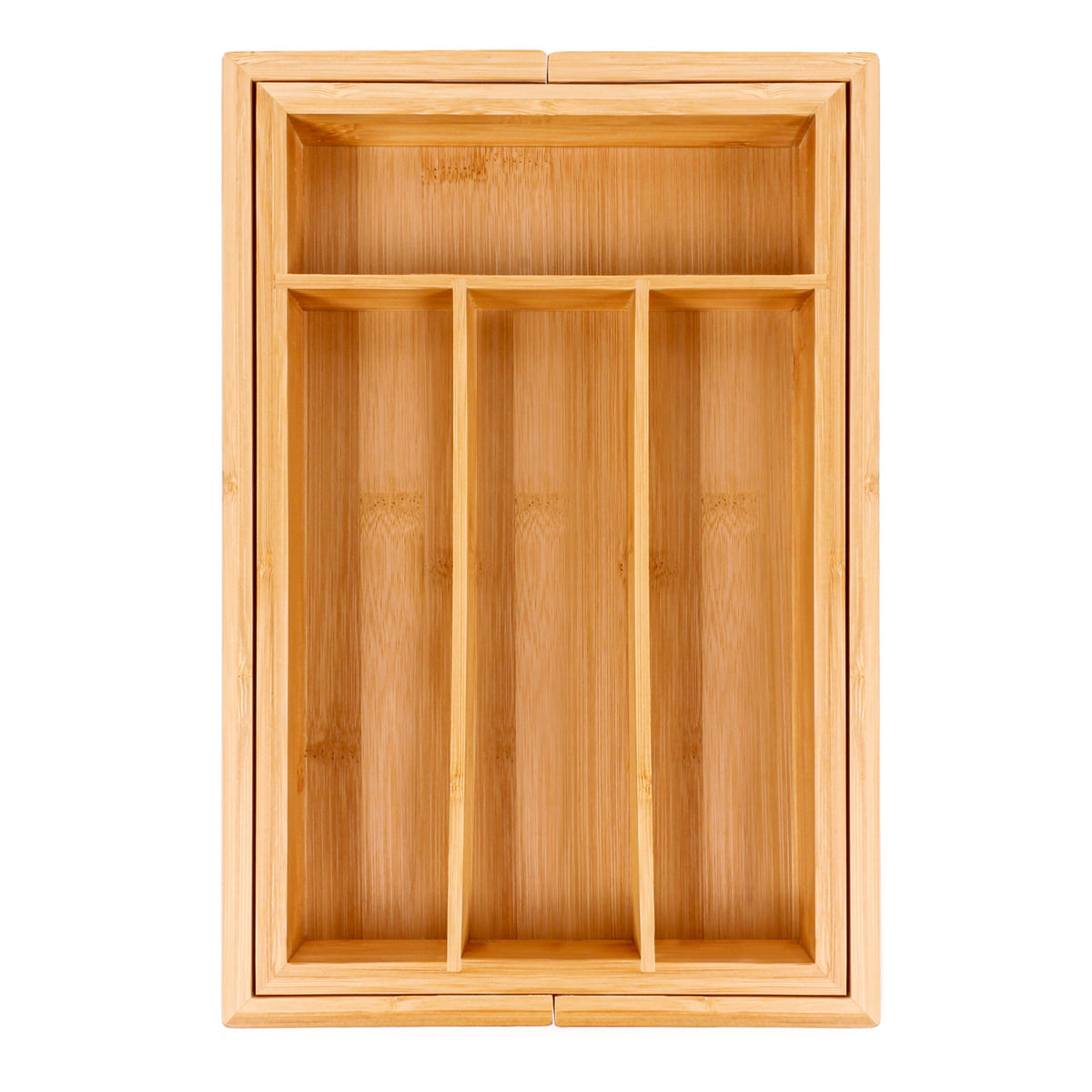 BergHOFF Bamboo 6-Slot Expanding Flatware Organizer