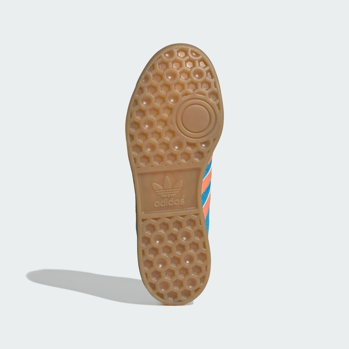adidas Women's Hamburg 'Sky Rush Semi Coral Gold Metallic ' Sneakers