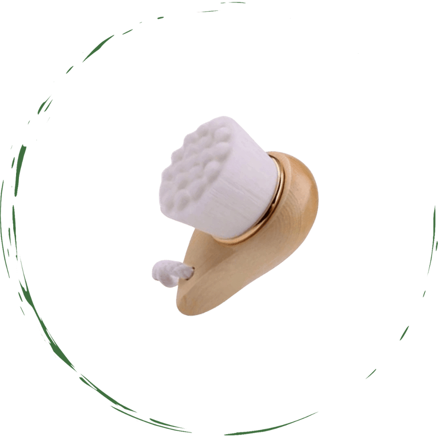 BeNat Facial Brush Bamboo Handle