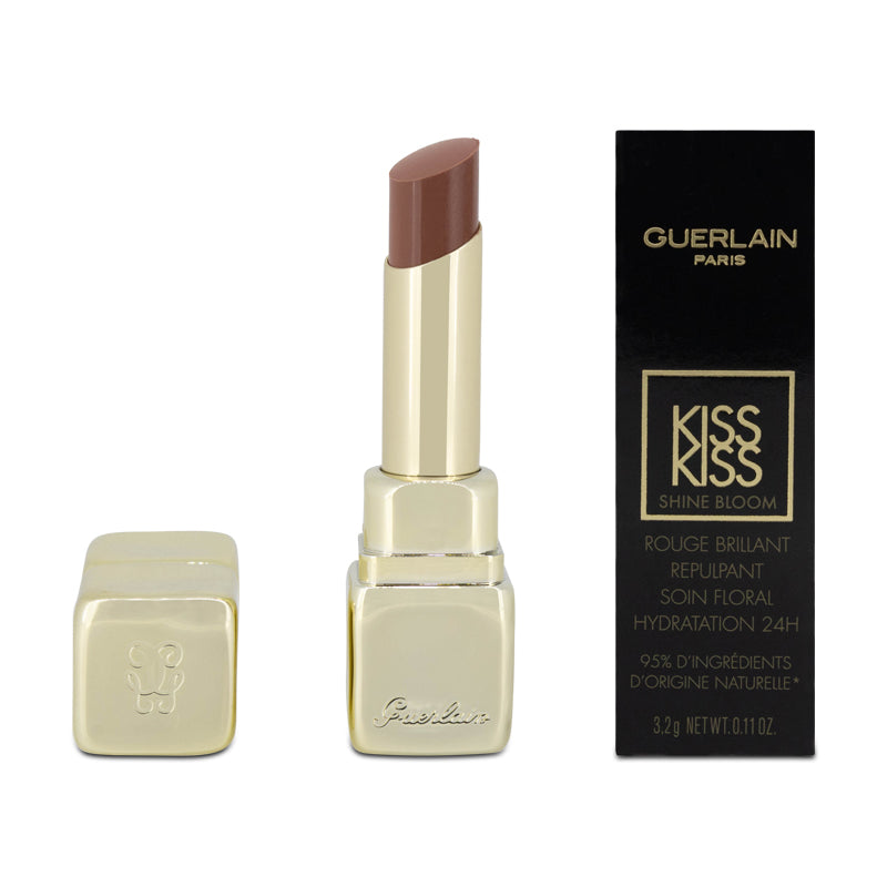 Guerlain KissKiss Shine Bloom Rouge Hydration Pink Lipstick 109 Lily Caress