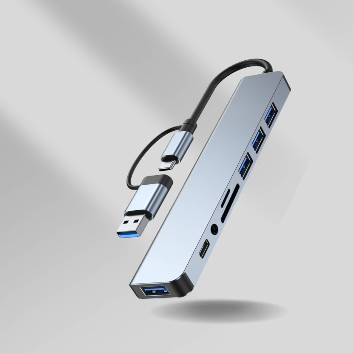 Ethos 8-in-1 USB C Hub New Type-C Adapter