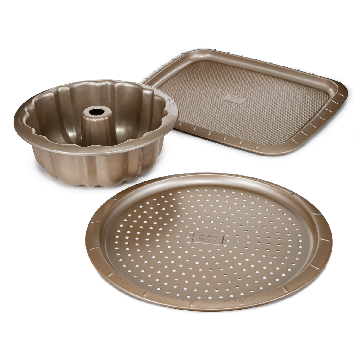 BergHOFF Balance 3Pc Nonstick Carbon Steel Specialty Bakeware Set