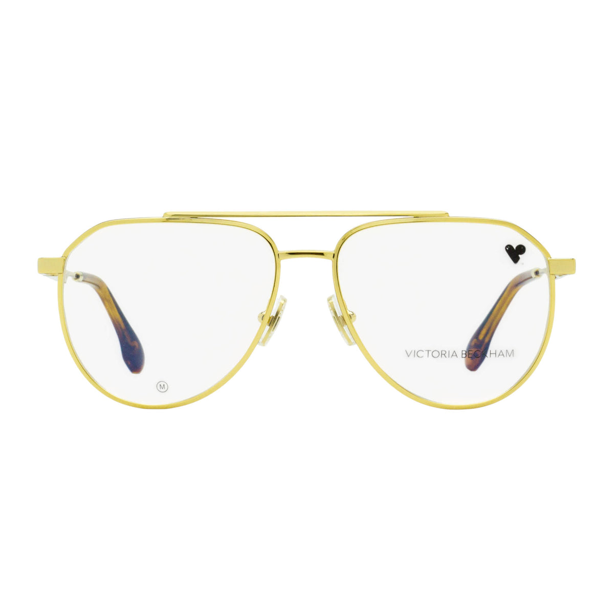 Victoria Beckham Aviator Eyeglasses VB2133 714 Gold 55mm