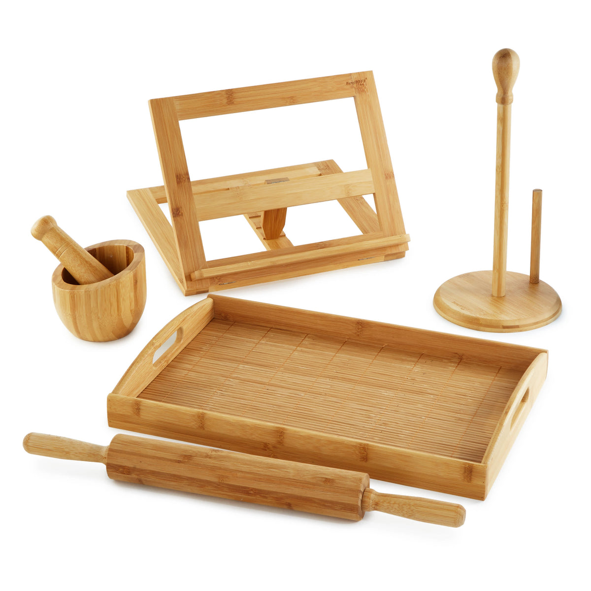 BergHOFF Bamboo 6pc Kitchen Prep Set