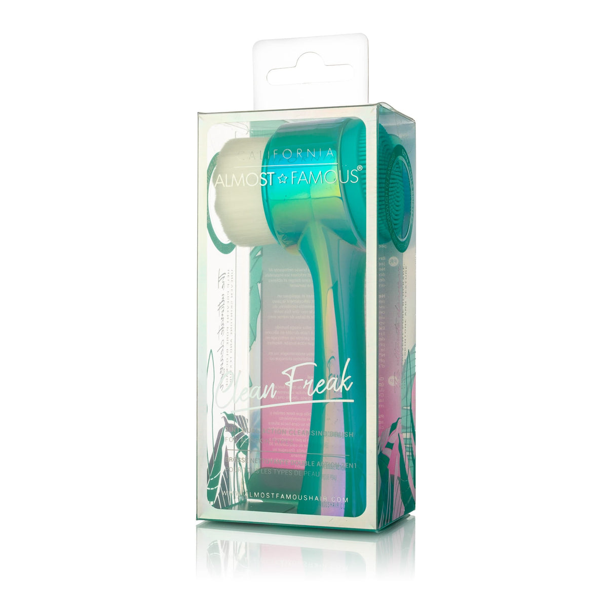 Almost FAMOUS "Cleanse It" 550K Microfiber 2-in-1 Exfoliator Brush