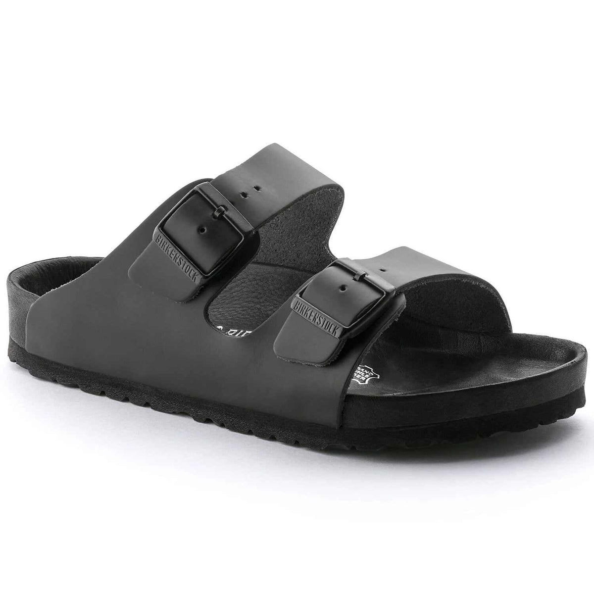 Birkenstock Monterey Natural Leather Exquisite Black Sandals