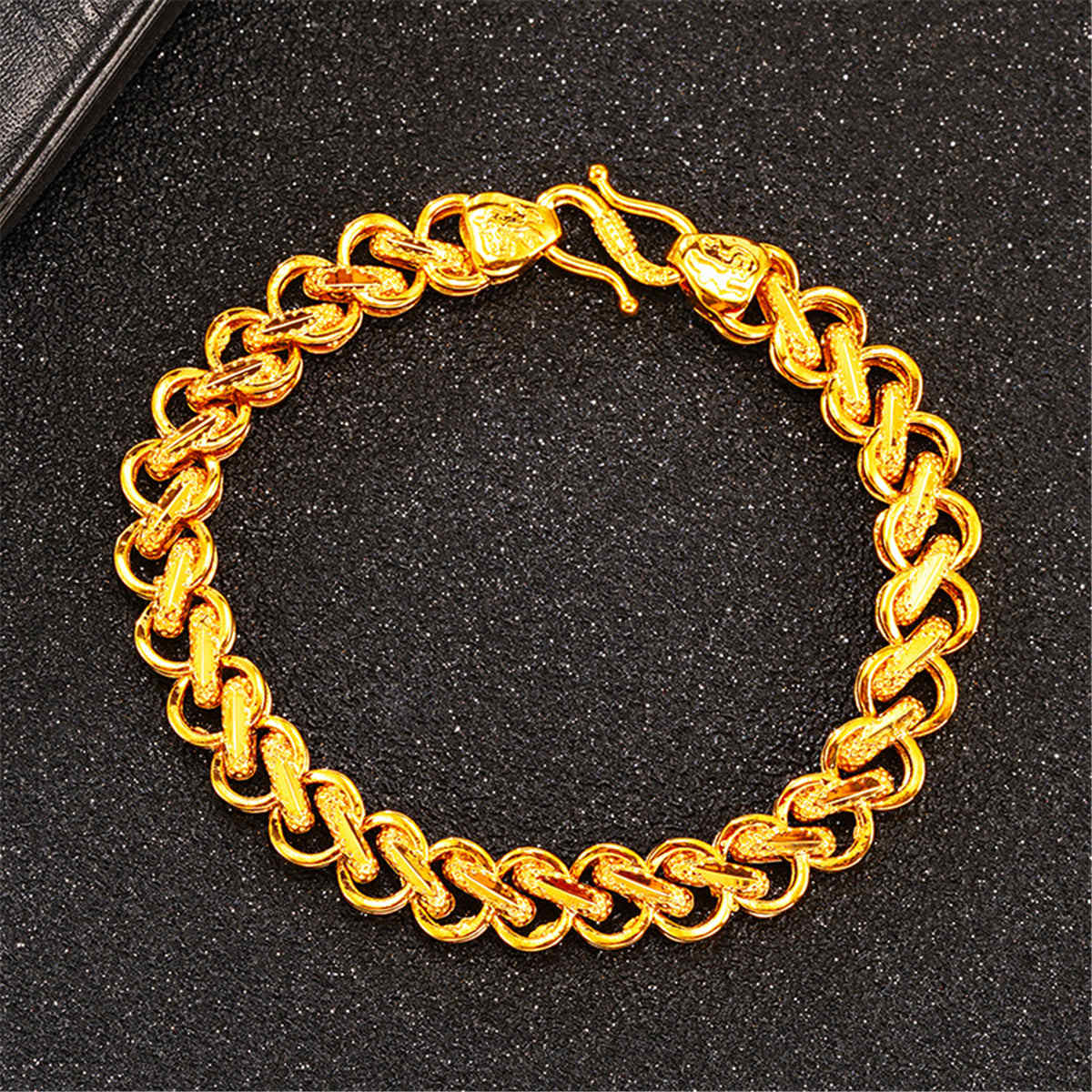 Goldtone Intertwined Bracelet