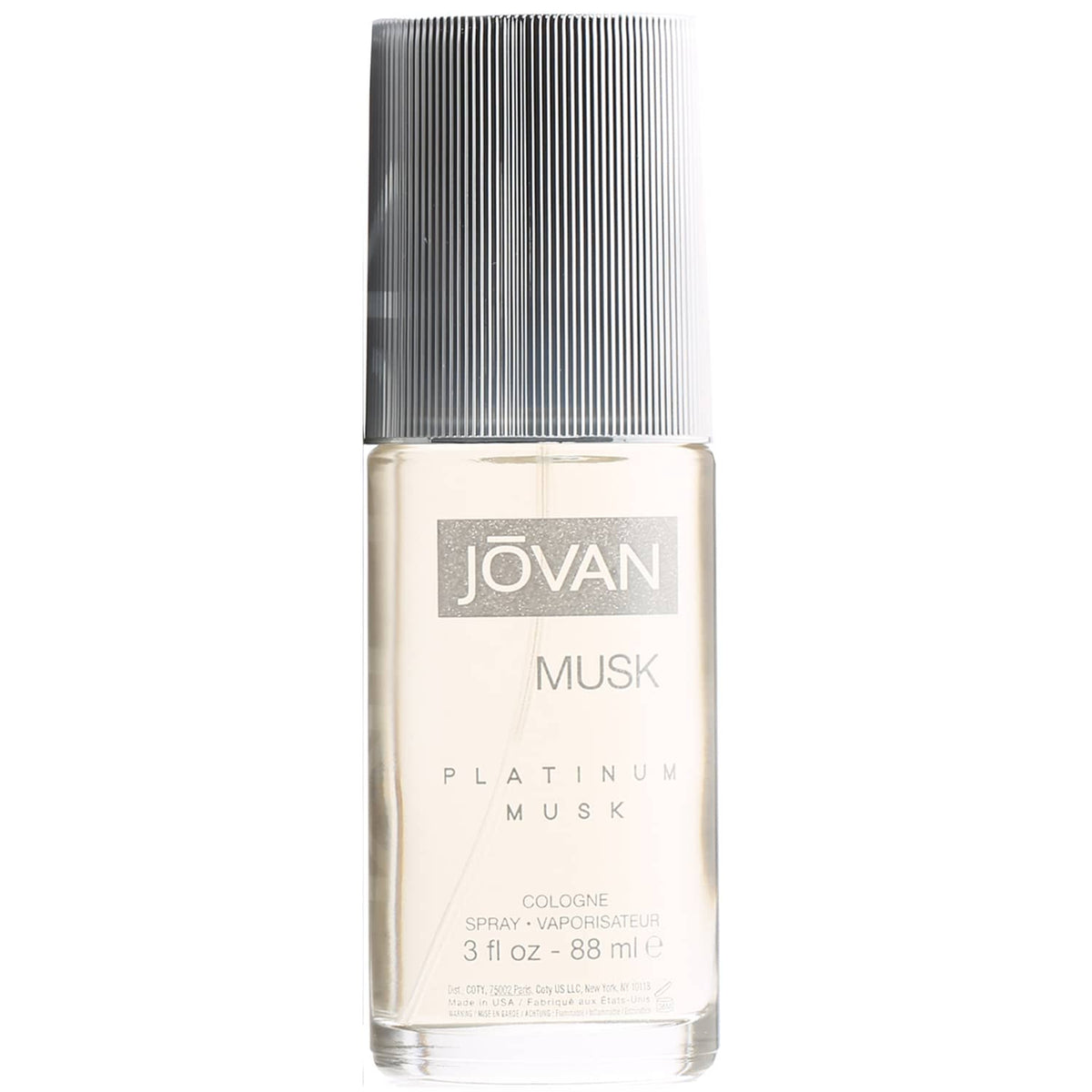 Coty Jovan Platinum Musk Cologne