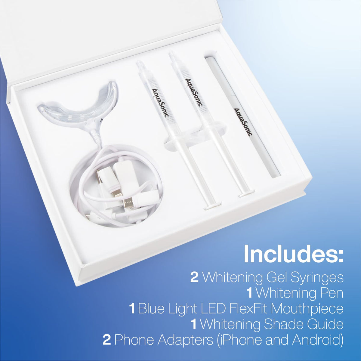 AquaSonic Power Bright Teeth Whitening Kit