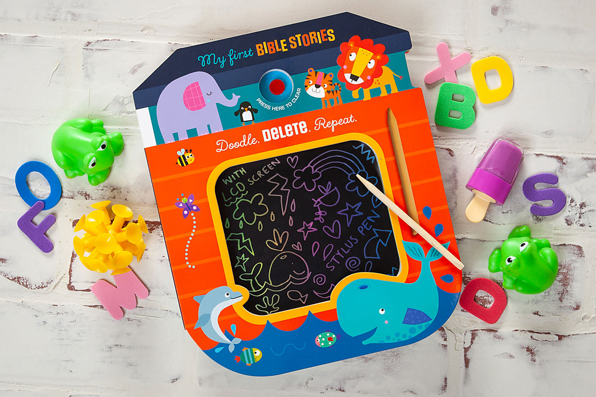 Doodle Delete Repeat - My First Bible Stories