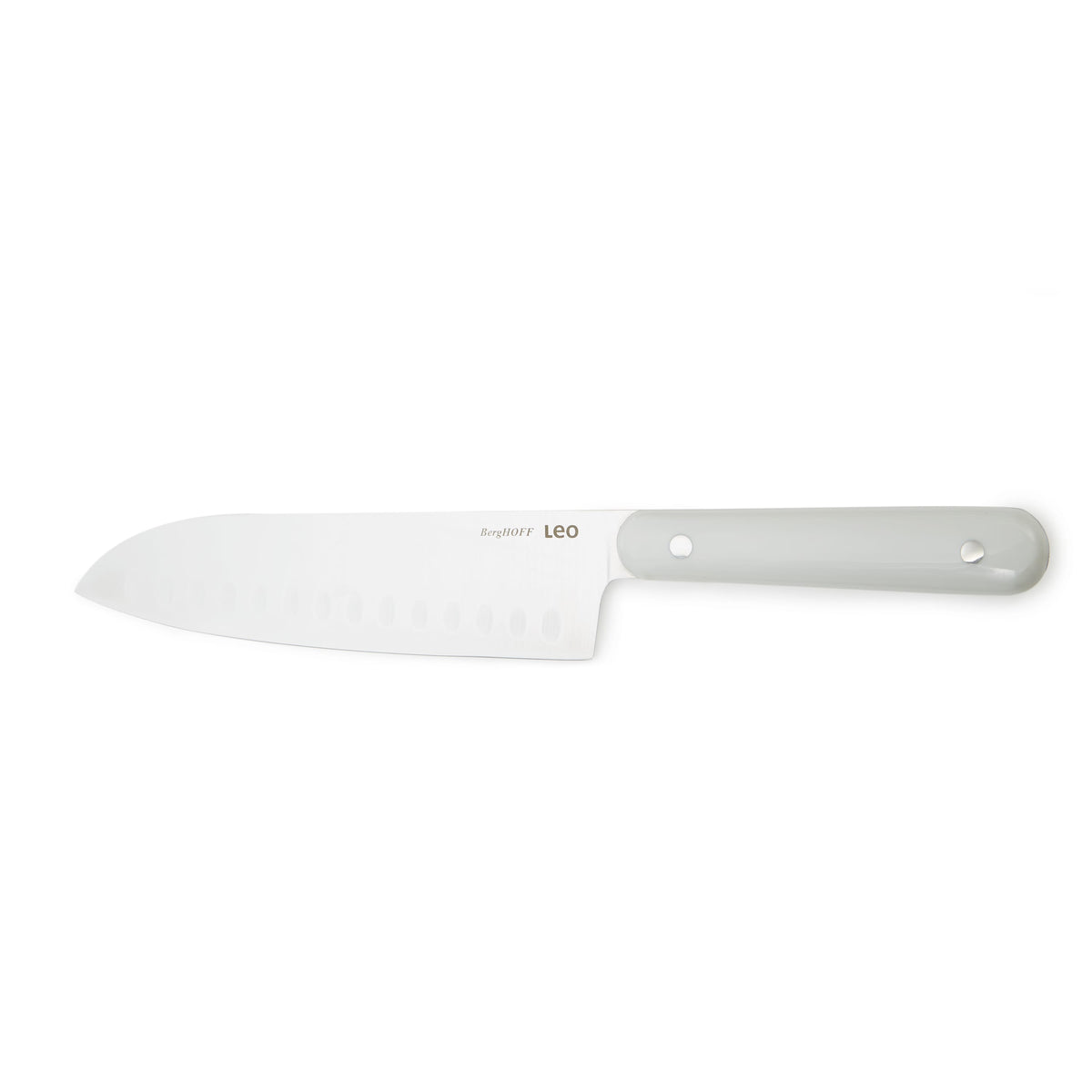 BergHOFF Leo Glints Stainless Steel Santoku Knife 7", Spirit