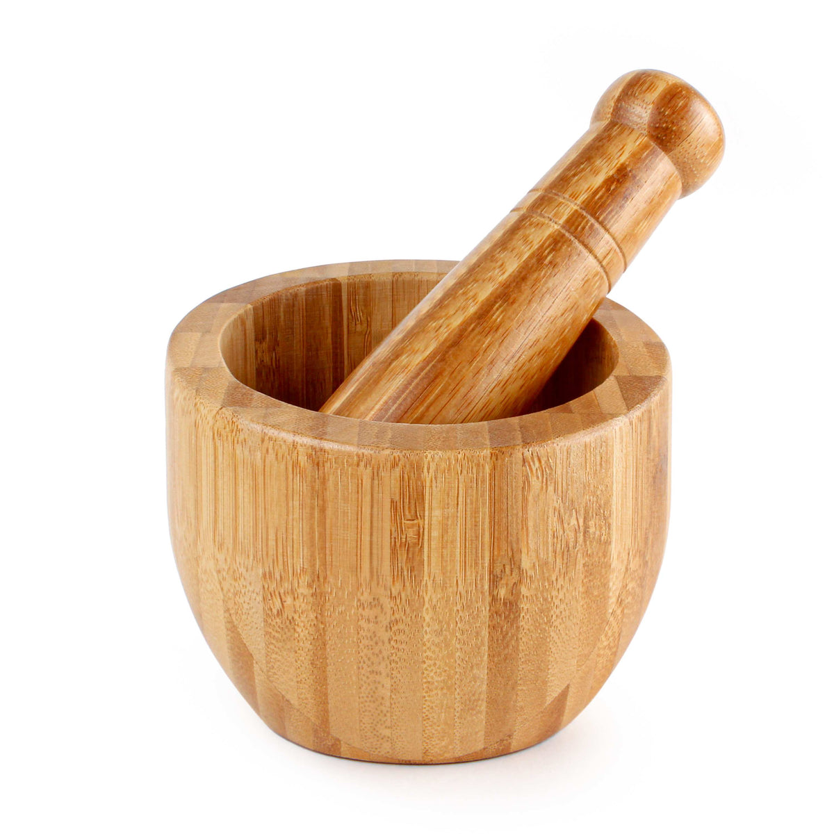 BergHOFF Bamboo 2Pc Mortar and Pestle, Natural