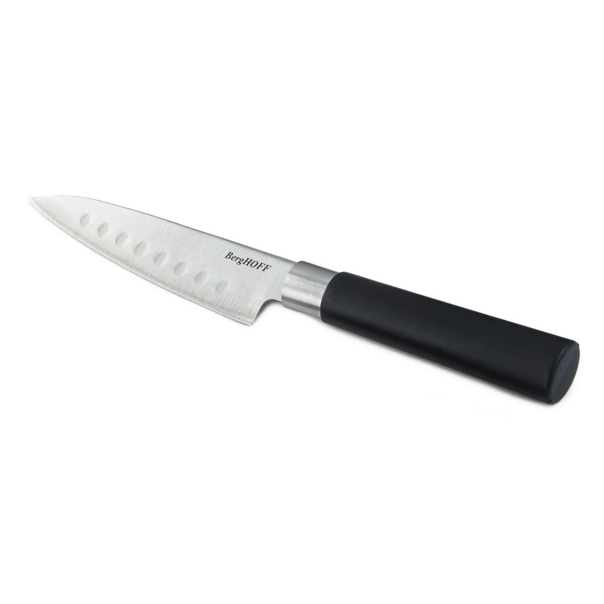 BergHOFF DiNA Codon Stainless Steel Scalloped Santoku Knife, 5"