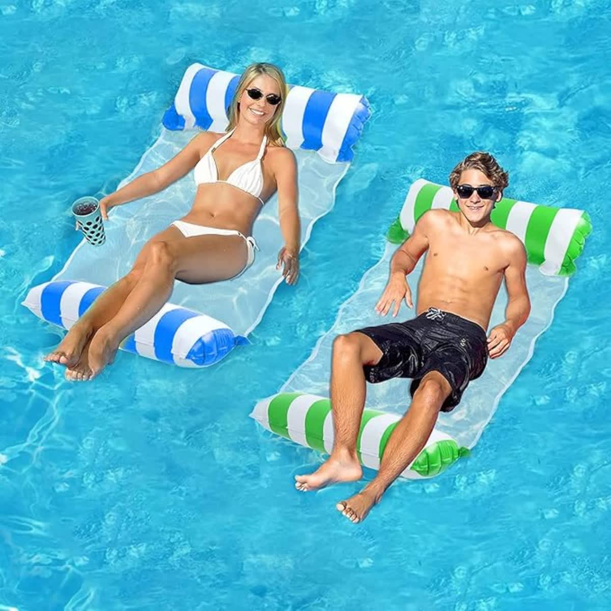 2-Pack Foldable Pool Float