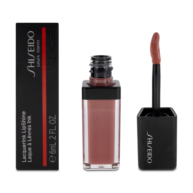 Shiseido LacquerInk Lipshine 312 Electro Peach (Blemished Box)