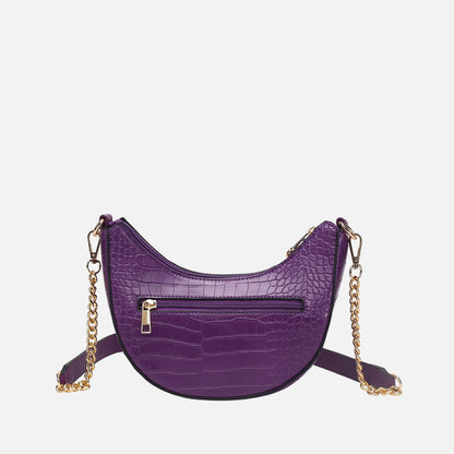 Amira Embossed Crossbody Bag