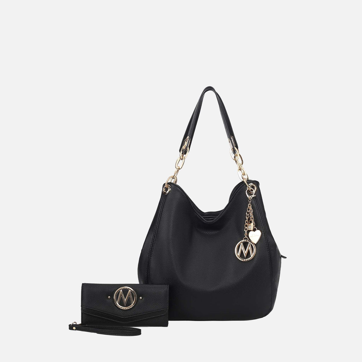 Ashley Hobo Bag and Wallet Set