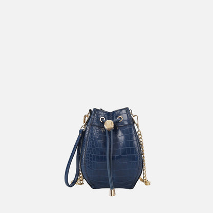 Cassidy Embossed Bucket Bag