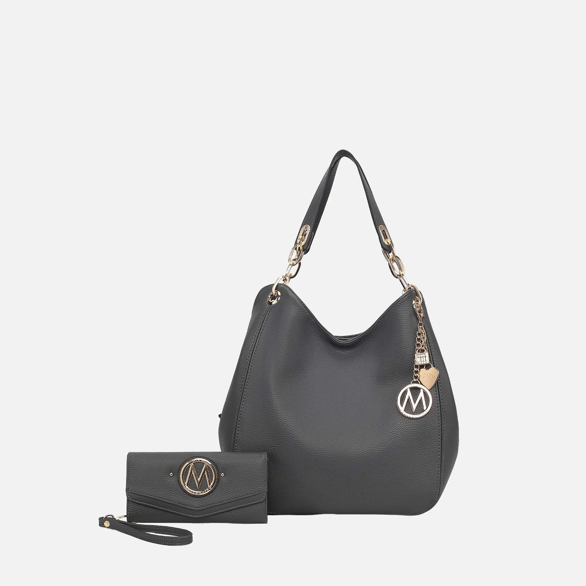 Ashley Hobo Bag and Wallet Set