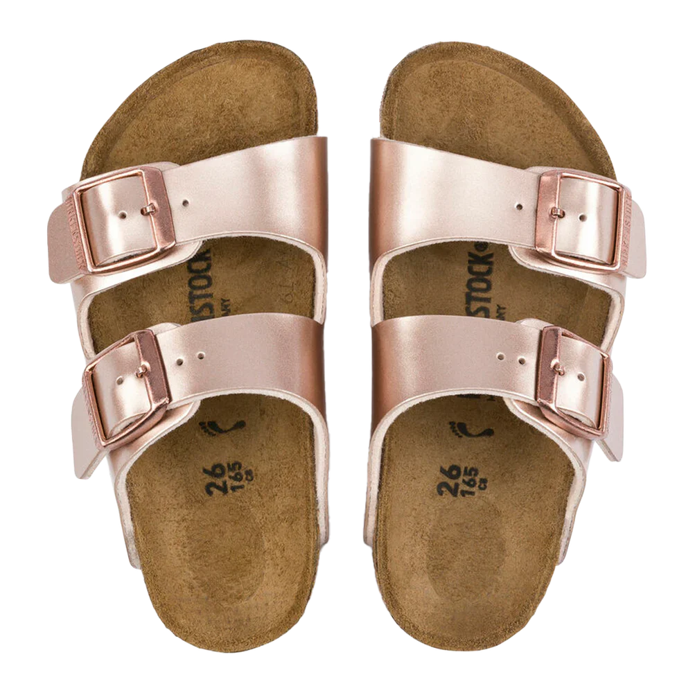 Birkenstock Arizona Kids Birko-Flor Electric Metallic Copper