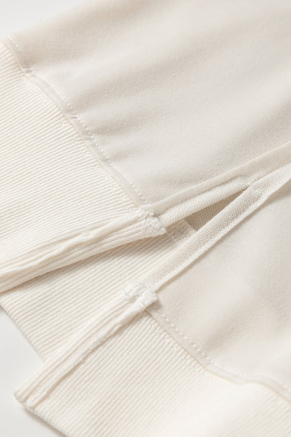 Threaded Pear Anika Seam Patchwork top Long Sleeve Top