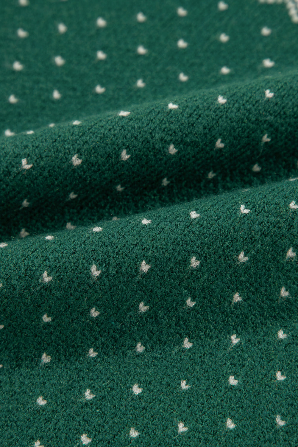 Threaded Pear Abigail Pattern Drop Shoulder Sweater