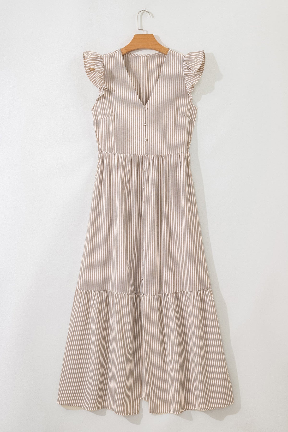 Threaded Pear Kira Front Slit Maxi Dress
