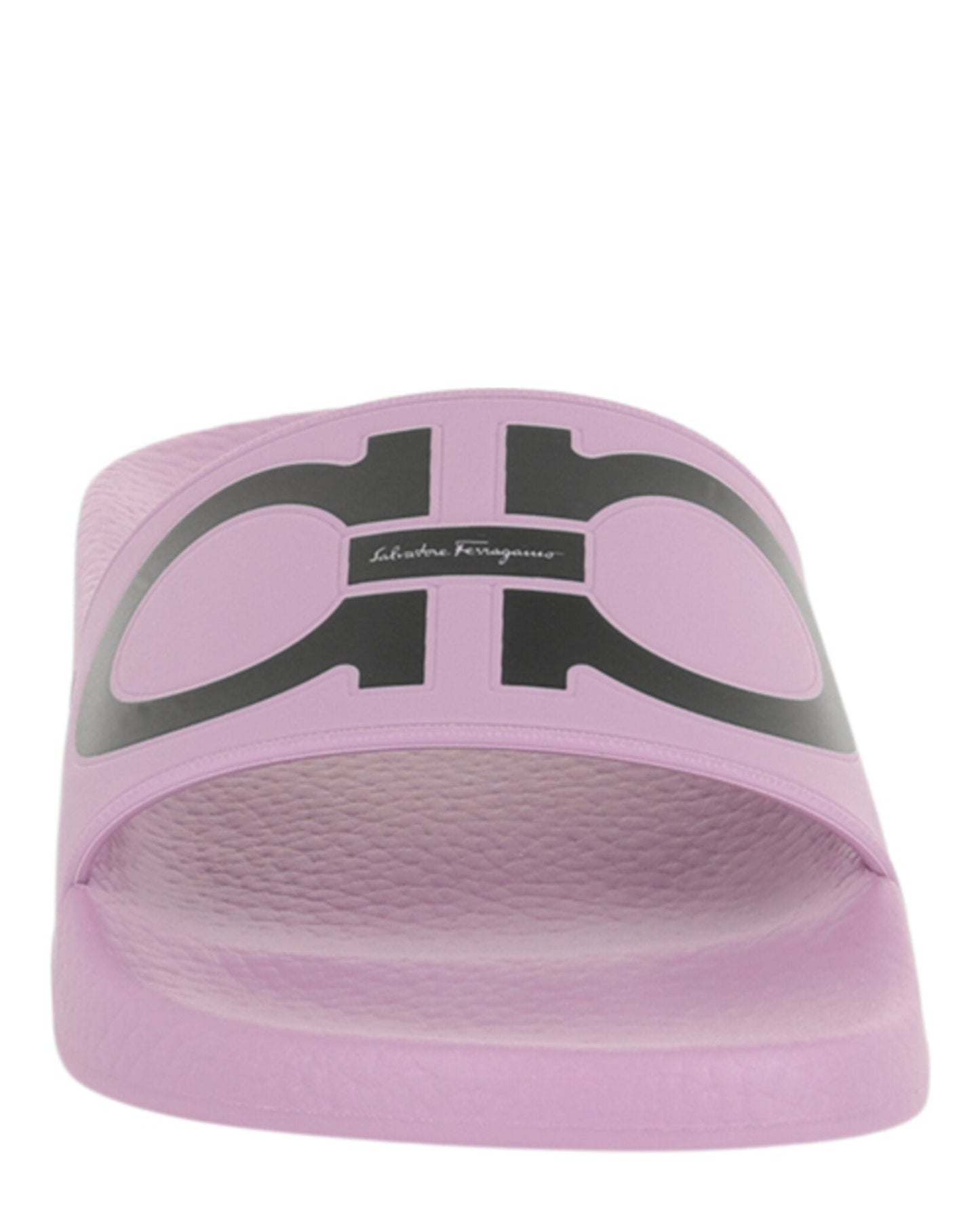 Ferragamo Groovy Dual Gancini Slides