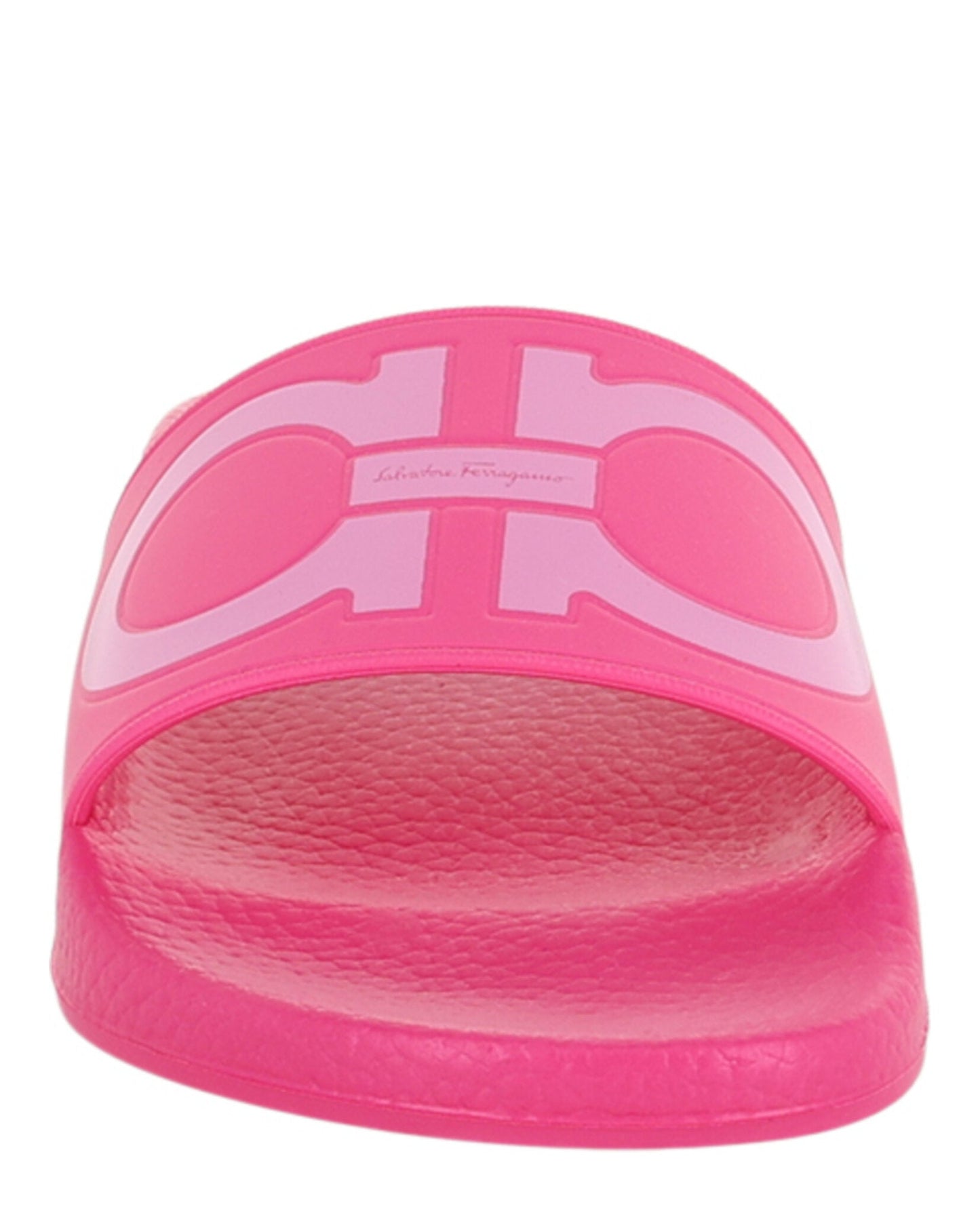 Ferragamo Groovy Dual Gancini Slides